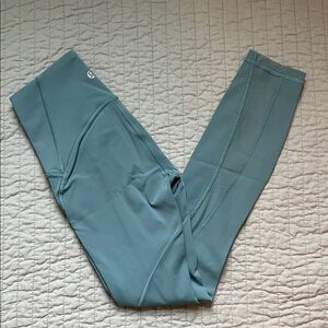 Lululemon Train Times - Aqua Blue Size 2